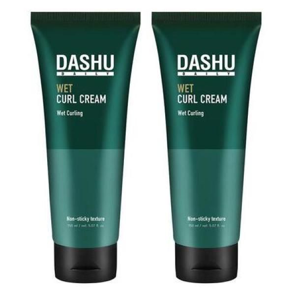 Dashu Daily Wet Hair Curl Cream Men&#39;s Wet Hair Styling 150ml 2pcs_MC