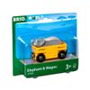 BRIO 33969 Animal Car Elephant
