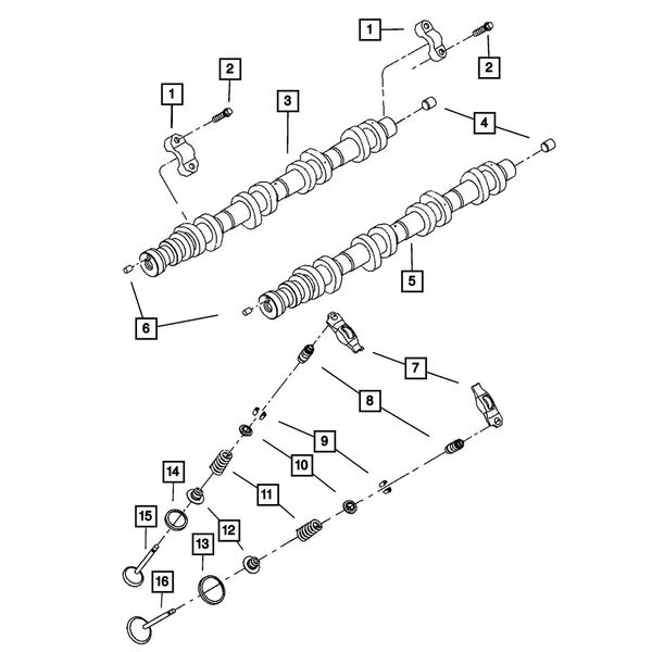 Mopar 5302 1077, Engine Camshaft Follower