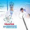 A2Z- 6pc Dental Pick Oral Care & Hygiene Hook Probe #23, Tooth Scraper Tartar & Plaque Remover Professional,Personal & Pet Oral Care Use - Tooth Cleaning at Home - 100% Stainless Steel, 5.5" Length