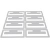 8 Pack White Replacement Clips for IKEA Schottis Blinds - Replacement blind clips