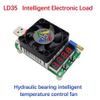 Fasizi USB Load Tester Electronic Load Tester Resistor Module 35W LD35 USB Interface Discharge Adjustable Constant Current Intelligent Temperature Control with Cooling Fan