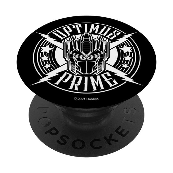 Transformers Optimus Prime Rock Badge PopSockets Swappable PopGrip