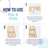 RightCare CGM Adhesive Patch for Libre & Dexcom G7, Clear, Water Resistant Overpatch, Bag of 25