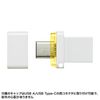 Sanwa Supply UFD-3TC64GWN USB Type-C Memory (64GB)