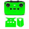 Wrapgrade Skin Sticker Set Compatible with DJI Mini 2 | Remote Controller (NEON GREEN)
