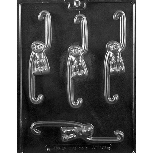 Home Chocolate Factory Hanging Monkeys Chocolate Mould
