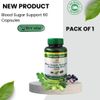 Blood Sugar Support Capsules - 1 Pack, Natural Supplement