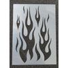 Flame Stencils, Choose Design Re-usable - Crafting - Airbrush - Cake Decoration
