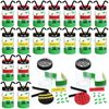 Tioncy 24 Pcs Plastic Bug Jar Craft Kit Bug Collection Kit Plastic Viewer for Science Nature Exploration Collecting