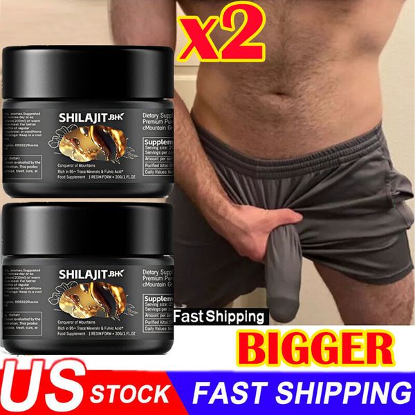 2pc Himalayan Pure 100% Shilajit,Soft Resin,Organic,