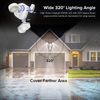 200W Outdoor LED Security Flood Light PIR Motion Sensor 4000lm Ultra Bright IP65