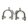 AJ Tack Horizontal Rowels Bumper Spurs - Mens