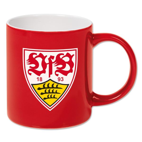 VfB Stuttgart Coffee Mug Crest Red + Digni Sticker