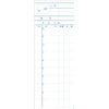 Duplicator Accounting Voucher Part Number K (Cases-White-Rubber, 10 Pack)