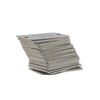 StayMax Stainless Steel Rectangle Numbered Tags with Two Holes (1-50)