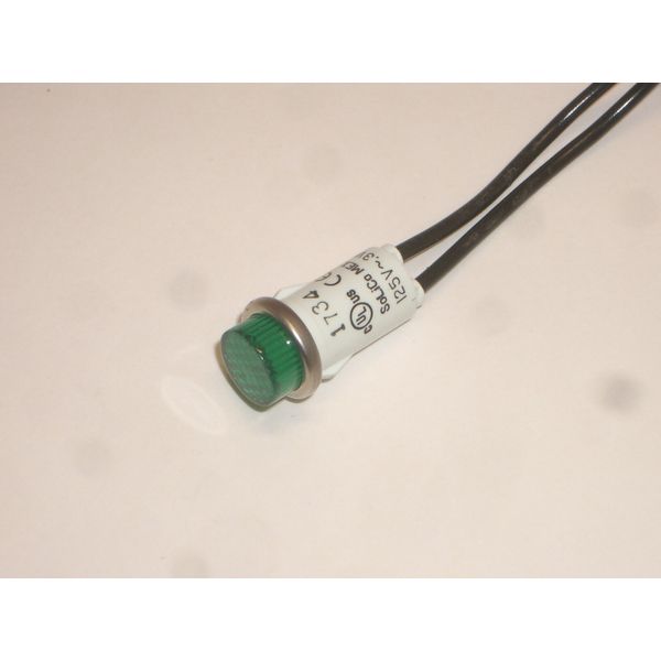 PHILMORE 11-2358 120VAC NEON GREEN INDICATOR PANEL LIGHT LAMP 1PC