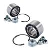 Front Hub Wheel Bearing Kits Pair for VW, Golf 1997-2004