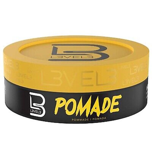 Level 3 Pomade Hold Transparent Formula High Shine 5.07fl oz NEW