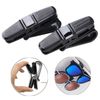 4PCS Universal Sunglasses Holders for Car Sun Visor Card Storage Holder