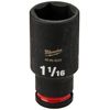 Milwaukee Electric - Shockwave IMP Duty 1/2DR 1-1/16 DP 6PT Socket