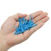 YOKIVE 100 Pcs Plastic Dart Tips, Game 2BA Thread Soft Darts Tips Replacements Plastic Tips Soft Tips| Indoor Outdoor Play (Blue)