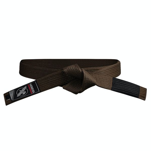 Hayabusa 2.0 Adult BJJ Belt - Premium Quality, IBJJF Compliant, Reinforced Double Stitching - Brown, A1