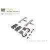 Whirlpool W10712394 Adjuster KIT, Single Unit, White