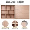 Storage Cabinet Cubes Wooden Storage Organizer 8-Section Cubes Storage Classroom