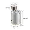 Sourcingmap 2Pcs DC 12V 4500RPM Large Torque Micro Vibration DC Motor for Electric