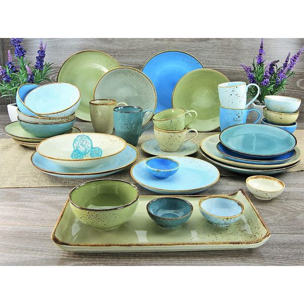 CreaTable 20056 Nature Collection Mehrzweckschale 16,5 cm LIGHTBLUE