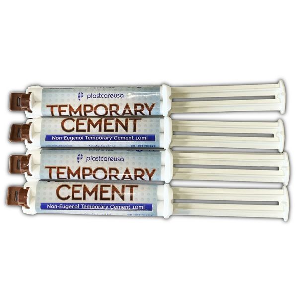 4 x Dental Temporary Cement (Eugenol-free) Crown Bridge Material Filling