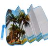 For VW New Large 57x27 Beach Car Windshield Popups Sunshade Bundle