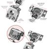 Berta  1-5/16" Overlay Soft Closing Face Frame Cabinet Door Hinges (50 Pack)