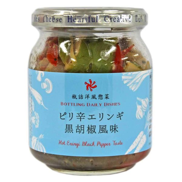 Spicy Eringi Black Pepper Flavor (Bottle) Eringi Mushroom Karuizawa Farmers Gift