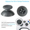 Ikpek 8 Pcs Replacement Thumbsticks for Xbox 360 Controller, Plastic Thumb Stick Joystick Grip Replacement for Xbox 360 Controller Accessories