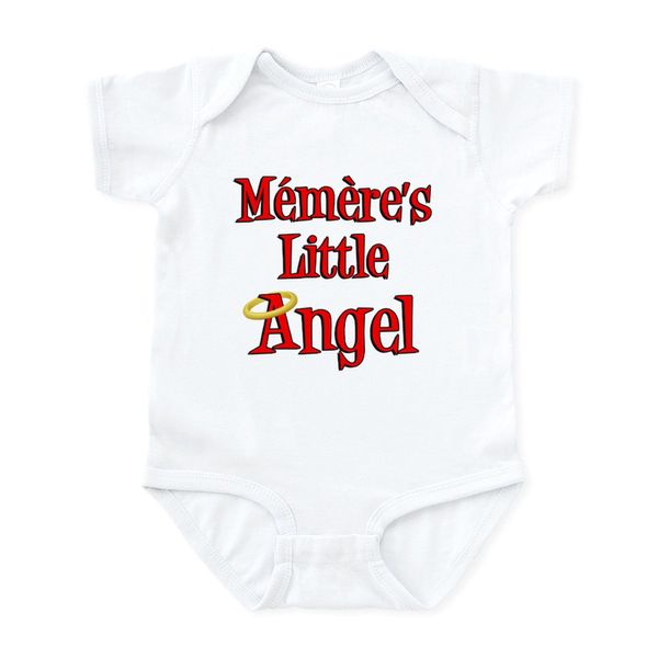 CafePress Memeres Little Angel Infant Bodysuit Infant Bodysuit Baby Romper