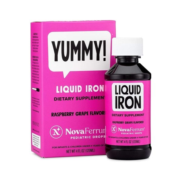 Liquid Iron Pediatric Drops- Yummy | Pediatric Drops Liquid Iron Supplement