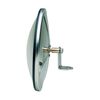 Clamp on Spot Mirror HD 8 1/2" round full bubble convex SS CL085BB