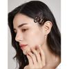 Dofash 12pcs 5CM/2IN Epoxy Snap Hair Clips Small Hair Slides Hair Barrettes Hair Accessories for Women（TORTOISE AMBER）