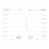 Pocket Week per page English 2025