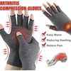 Anti Arthritis Compression Gloves M Fingerless Support Rheumatoid Hand Relief