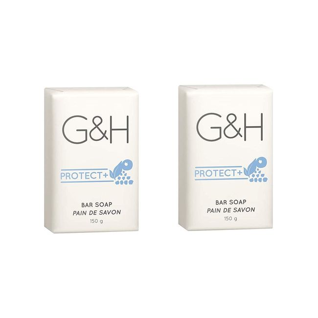 2 Pack Set G&H Protect Bar Soap Sulfate Free 5.29oz Each Clean-Scented