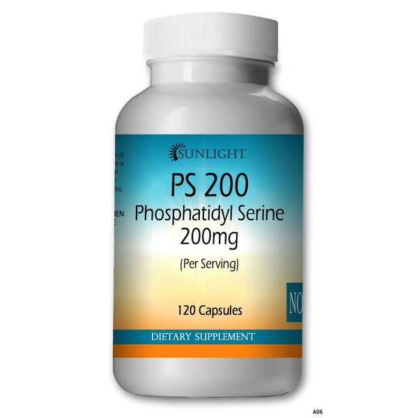 Phosphatidyl Serine 250mg-Mental Clarity: Phosphatidyl Serine Capsules Free Ship