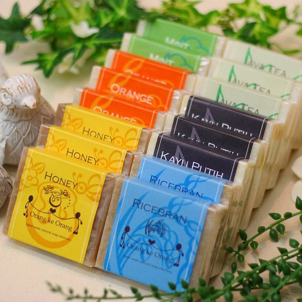 [Hometown Tax] Additive-free handmade soap all types set! If you are unsure, this is it! (80g each x 16 total)