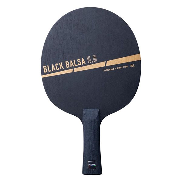 VICTAS Wood Black Balsa 5.0, Straight