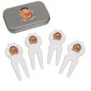 Azeeda 'Cat Dad' Golf Divot Tool/Repair Fork Gift Set (GO00069057)