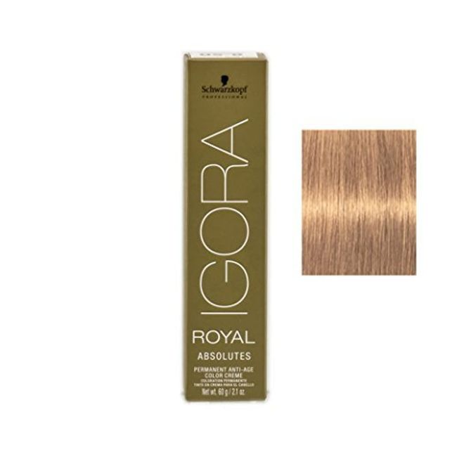 Schwarzkopf Igora Royal Absolutes Colorist's Anti-Age Color Tube 9-50 Extra Light Blonde Gold Natural