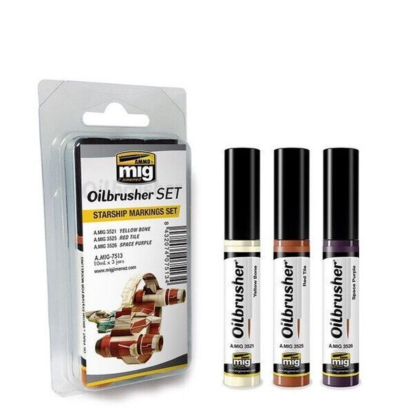 AMMO by MIG Oilbrusher STARSHIP MARKINGS SET