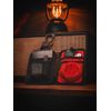 TACTICAL_GEEK TCM4 Mini EDC Organizer Board, Backpack Accessories with Smooth Hook Back Panel, Utility Admin Bag Insert Panel Modular Organizer with Open Pocket & Mesh Pocket (Red)